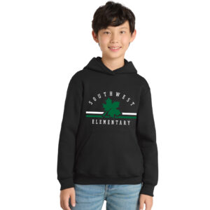 Southwest Elementary Youth Hooded Sweatshirt – JetBlack