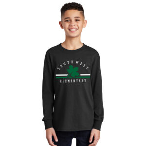 Southwest Elementary Youth Cotton Long Sleeve T Shirt – JetBlack