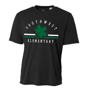 Southwest Elementary Adult Cooling Performance Tshirt – Black