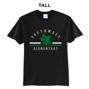 Southwest Elementary Tall Core Blend short Sleeve T Shirts – JetBlack