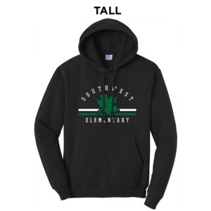 Southwest Elementary  TALL Classic Pullover Hooded Sweatshirt – JetBlack