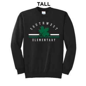 Southwest Elementary  TALL Ultimate Crewneck Sweatshirts – Black