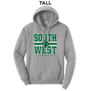 Southwest Elementary TALL Classic Pullover Hooded Sweatshirt – AthleticHeatherGrey
