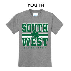 Southwest Elementary Youth Short Sleeve Tee-Athletic heather