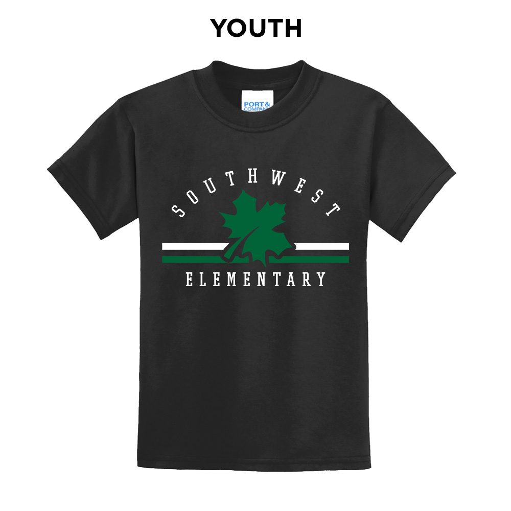 Southwest Elementary Youth Short Sleeve Tee - JetBlack