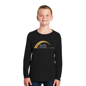 The ARC Youth Cotton Long Sleeve Tee-Black