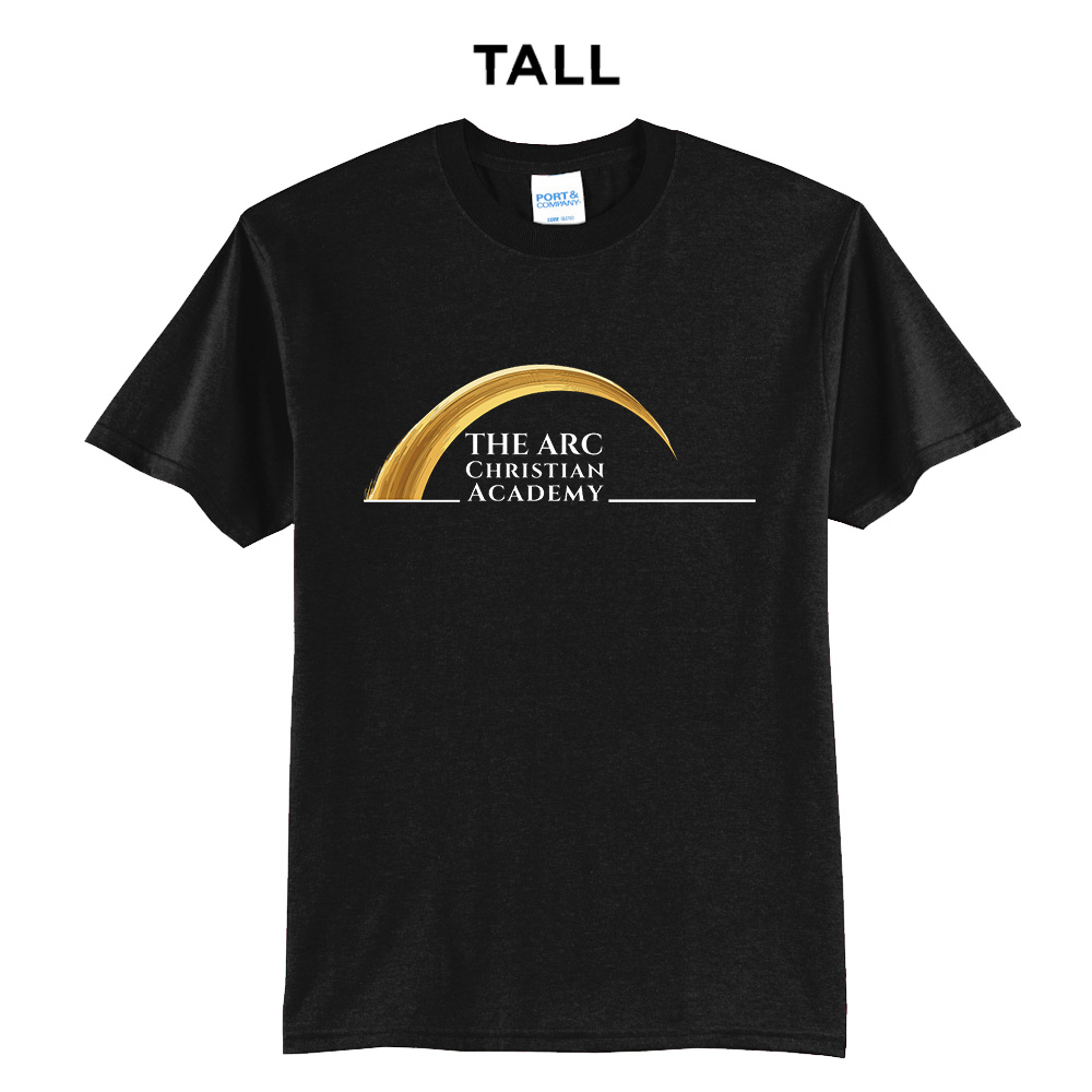 The ARC Tall Short Sleeve Tee-Black