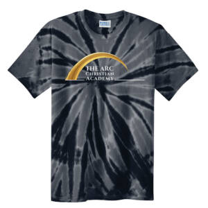 The ARC Unisex Tie Dye Tee-Black
