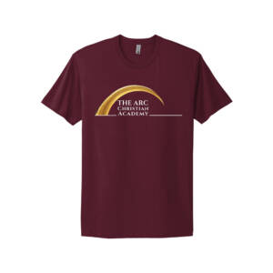 The ARC Rah Rah Next Level Premium Fitted Short Sleeve Unisex-Maroon