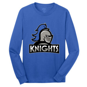 Knights Unisex Cotton Long Sleeve Tee-Royal