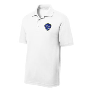 Knights Sport-Tek PosiCharge RacerMesh Polo Men-White