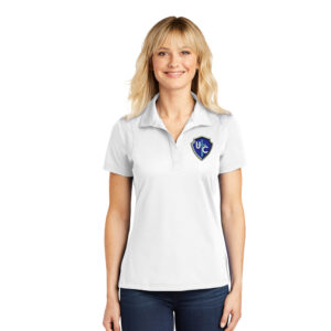 Knights Sport-Tek LADIES Micropique Sport-Wick Polo-White