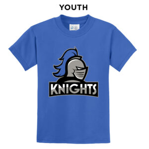 Knights Youth Short Sleeve Tee-Royal