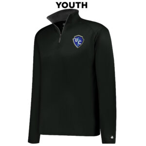 Knights B-Core 1/4 Zip YOUTH-Black/Graphite