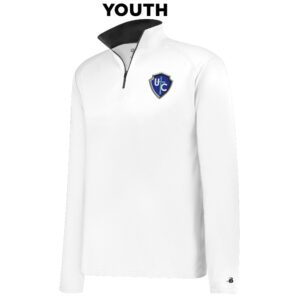 Knights B-Core 1/4 Zip YOUTH-White