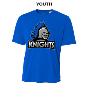 Knights Youth Cooling Performance Tshirt-Royal