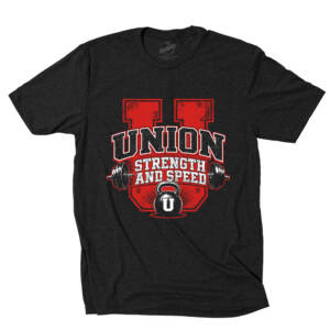 Union Strength Unisex Premium Short Sleeve Tee-Black