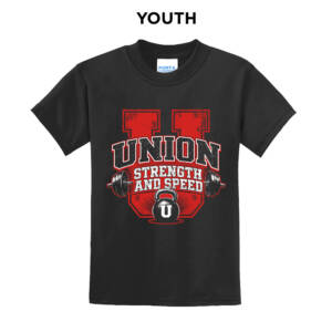 Union Strength Youth Short Sleeve Tee – JetBlack