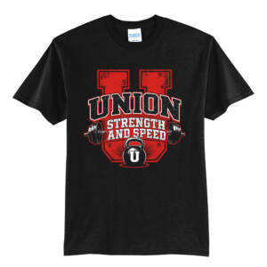 Union Strength Unisex Short Sleeve Tee- JetBlack