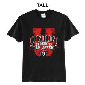 Union Strength Tall Core Blend short Sleeve T Shirts – JetBlack