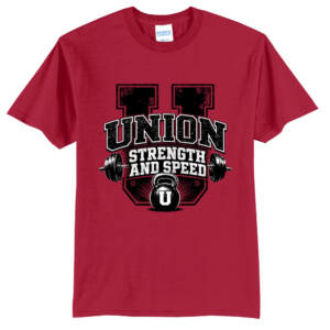 Union Strength Unisex Short Sleeve Tee – Red