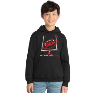 Union SACK  Youth Hooded Sweatshirt – JetBlack