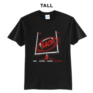 Union SACK Tall Core Blend short Sleeve T Shirts – JetBlack