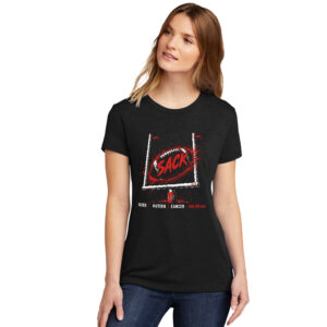 Union SACK Next Level Women’s Ultra Premium CVC (60/40) Tee – Black