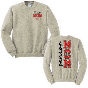 Union Senior Mom Jerzees Unisex NuBlend Crewneck Sweatshirt – OatmealHeather