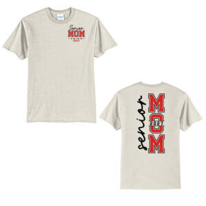 Union Senior Mom Unisex Short Sleeve Tee – OatmealHeather