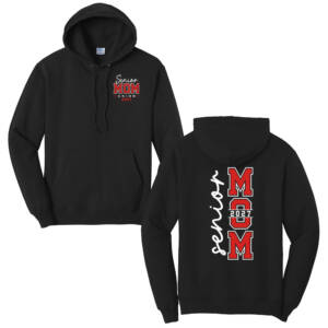 Union Senior Mom Unisex Classic Core weight Cozy Pullover Hooded Sweatshirt – JetBlack
