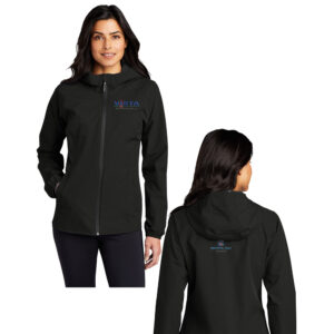 VIS Ladies Essential Rain Jacket-Black