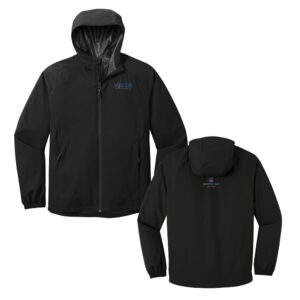 VIS Men Essential Rain Jacket-Black