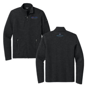 VIS  Eddie Bauer Men Sweater Fleece Full Zip-Black