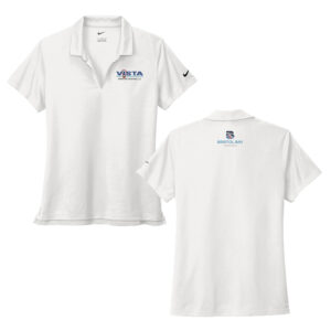 VIS Nike Dri-FIT Micro Pique 2.0 Polo Ladies-White