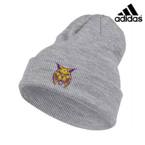 Webster City Lynx Adidas Cuffed Knit Beanie – Athletic Grey Heather