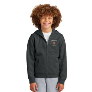 Webster City Lynx District Youth V.I.T. Fleece Full-Zip Hoodie-Black