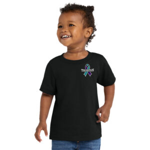 Wings for Tristan Infant Core Cotton Tee-Black