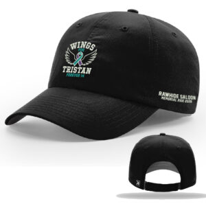 Wings for Tristan Richardson Unstructured R-Active Lite Adjustable Cap Solid-Black