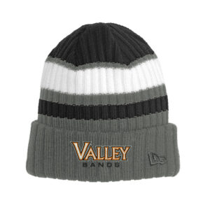 WDM Valley Bands New Era Ribbed Tailgate Beanie -Black/Graphite