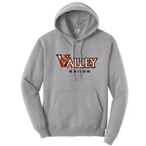 WDM Valley Bands Unisex Fleece Hooded Sweatshirt-Athletic heather