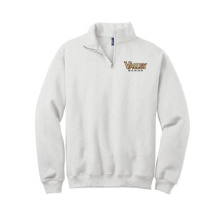 WDM Valley Bands JERZEES Nublend Unisex Cadet Collar Sweatshirt -Ash