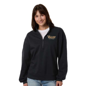 WDM Valley Bands Women’s Aldermore Half Zip Pullover – Black