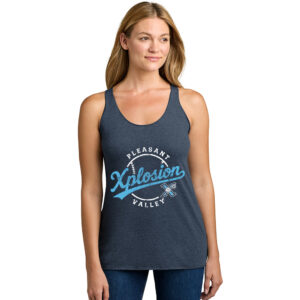 PV Xplosion Next Level Women’s Triblend Racerback Tank – VintageNavy