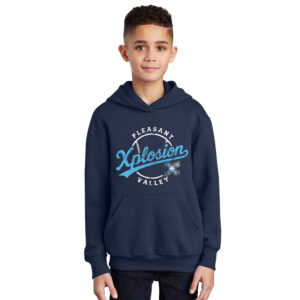 PV Xplosion  Youth Hooded Sweatshirt – Navy