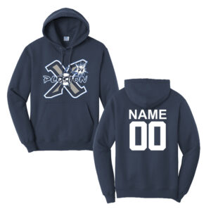 PV Xplosion Unisex Classic Core weight Cozy Pullover Hooded Sweatshirt – Navy