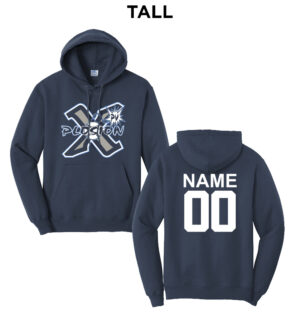 PV Xplosion  TALL Classic Pullover Hooded Sweatshirt – Navy
