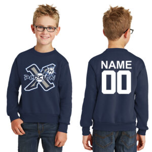 PV Xplosion Youth Crewneck Sweatshirt – Navy