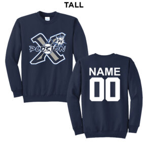 PV Xplosion TALL Ultimate Crewneck Sweatshirts – Navy