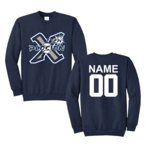 PV Xplosion Unisex Core Fleece Crewneck Sweatshirt – Navy